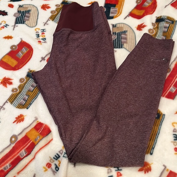 Nike burgundy leggings size XS - Picture 1 of 10